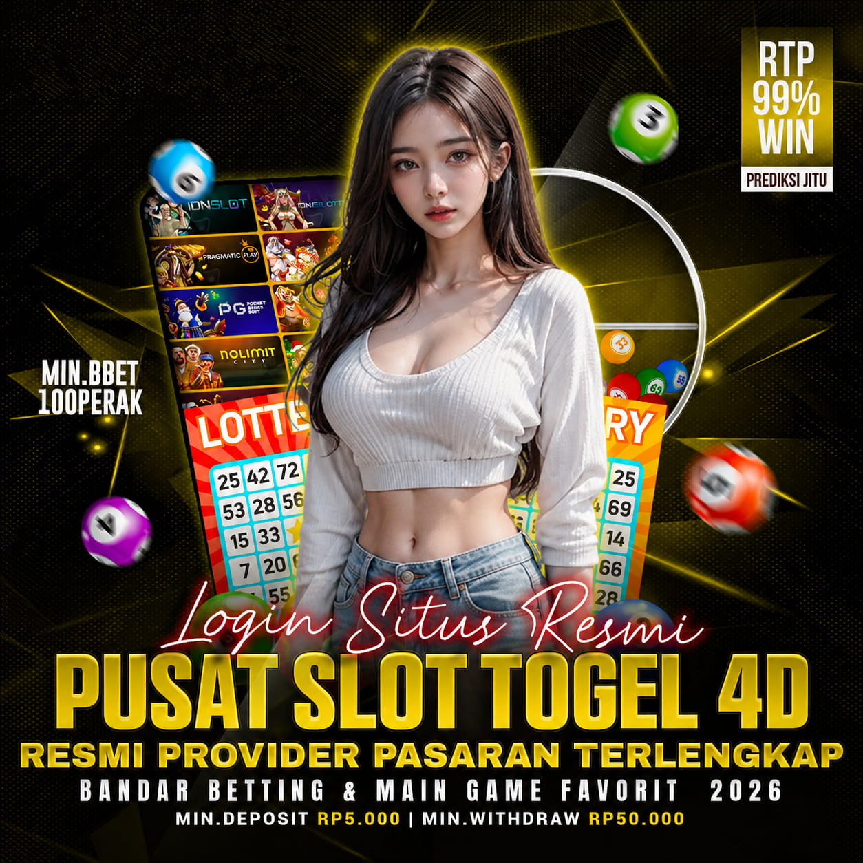 Galeri foto PAKBOSTOGEL - Portal Slot Togel 4D Terbesar Dengan Pasaran Internasional Resmi di Jakarta